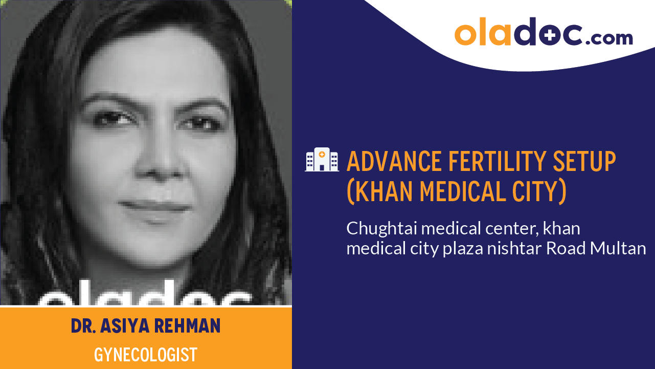 Practice locations of Dr. Asiya Rehman